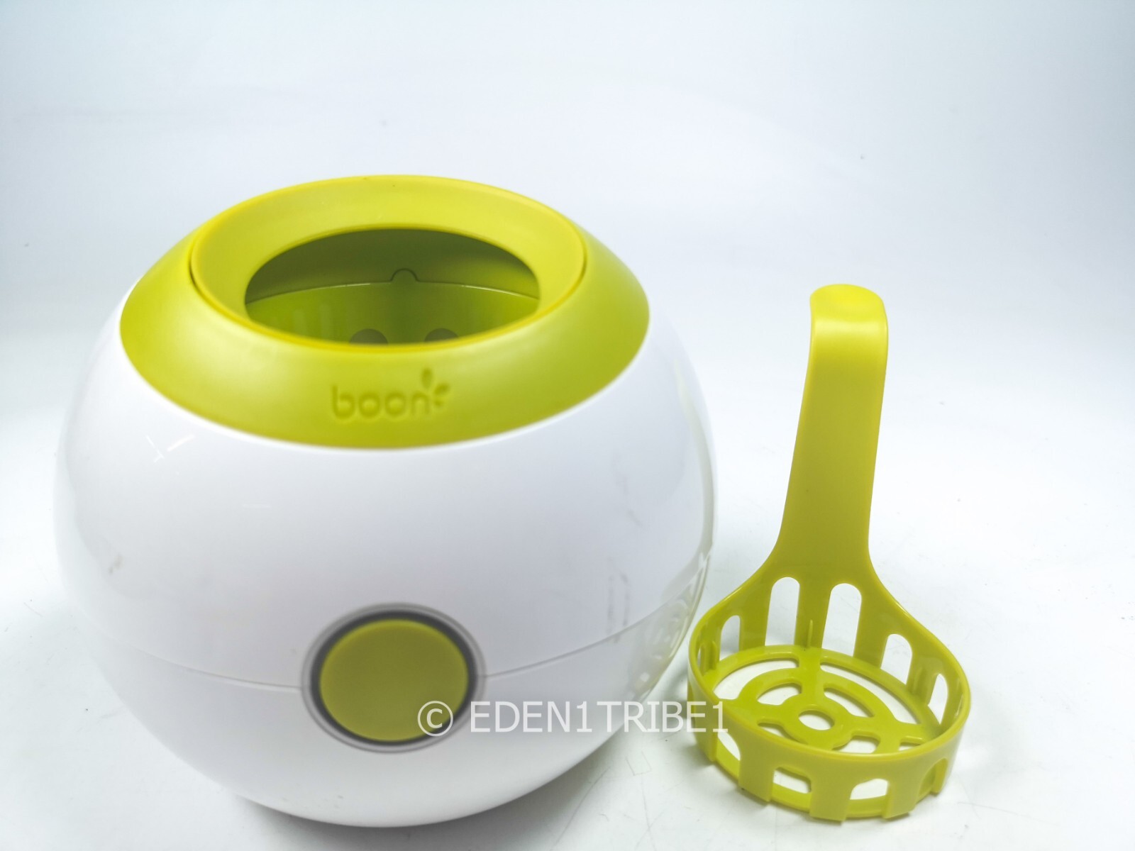 BOON Bottle Warmer B10054 Complete Green and White Boon Orb Baby Bottle Warmer