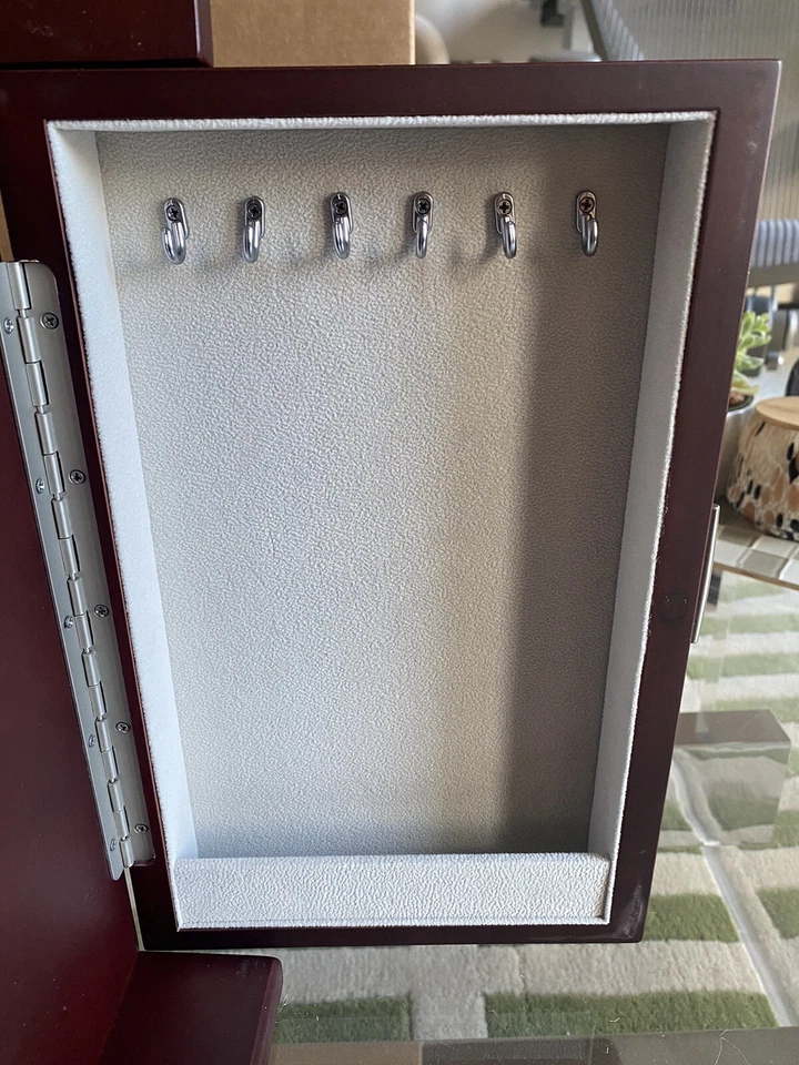 Joyero de lujo Jere caoba mate con llave gama alta Foto 3 de 4