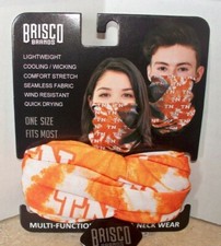 Lot of 11 BRISCO BRANDS TENNESSEE Orange Tie Dye GAITER Face Mask Headwear