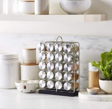 Basics 20 Jars Spice Organizer Rack