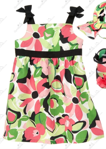 NEW GYMBOREE Girls Size 5 5t Dress 39.95 palm beach