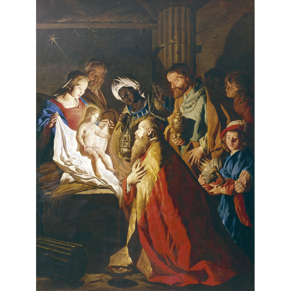 Adoration of the Magi  - M Stom Print