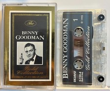 Benny Goodman Gold Collection Cassette Tape Deja Vu Italy  Rare  Very Good 
