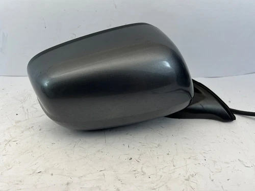 2009-2014 Honda Fit Passenger Right Mirror power Polished Metal Gray Grey