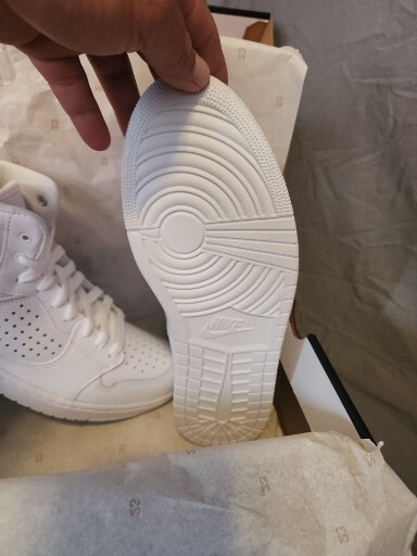 JORDAN Jumpman access white high tops size 10.5 Jordan | Shoes | Jordan Jumpman Access White High Tops Size  main image 4