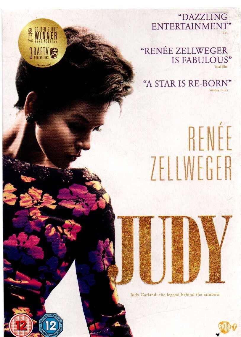Judy (DVD with card slipcase, 2020) Renee Zellweger in Judy