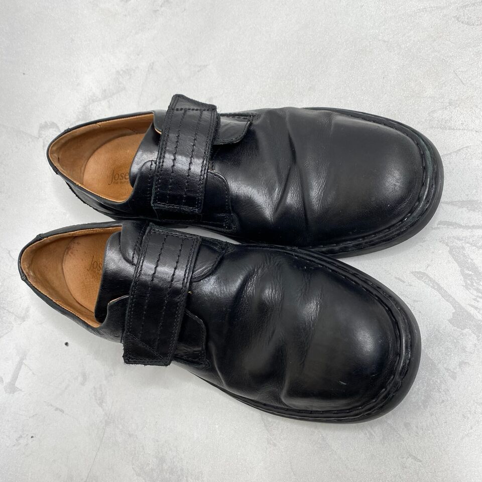 Joseph Seibel Men's Black Leather Slip On Shoes (EU Size 46) | eBay