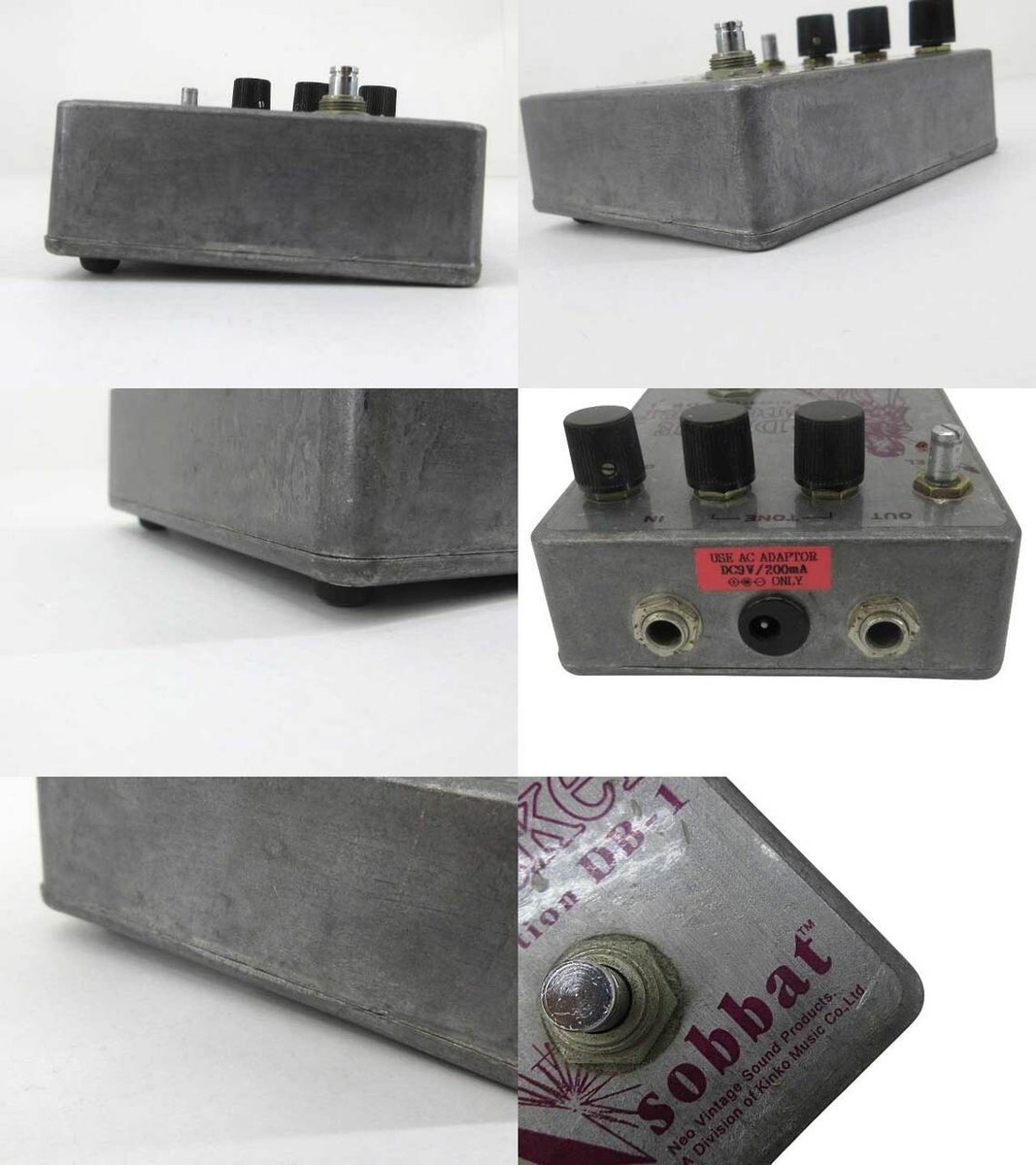 USED sobbat DRIVE Breaker DB-1 Distortion Guitar Effects