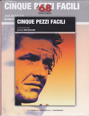 Dvd CINQUE PEZZI FACILI con Jack Nicholson nuovo sigillato digipack 1970