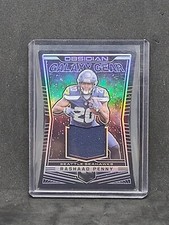 2018 OBSIDIAN GALAXY GEAR 085/100 JERSEY RELIC RASHAAD PENNY SEAHAWKS