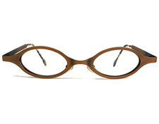 Vintage la Eyeworks Eyeglasses Frames RUBY 444 Brown Round Full Rim 40-23-130