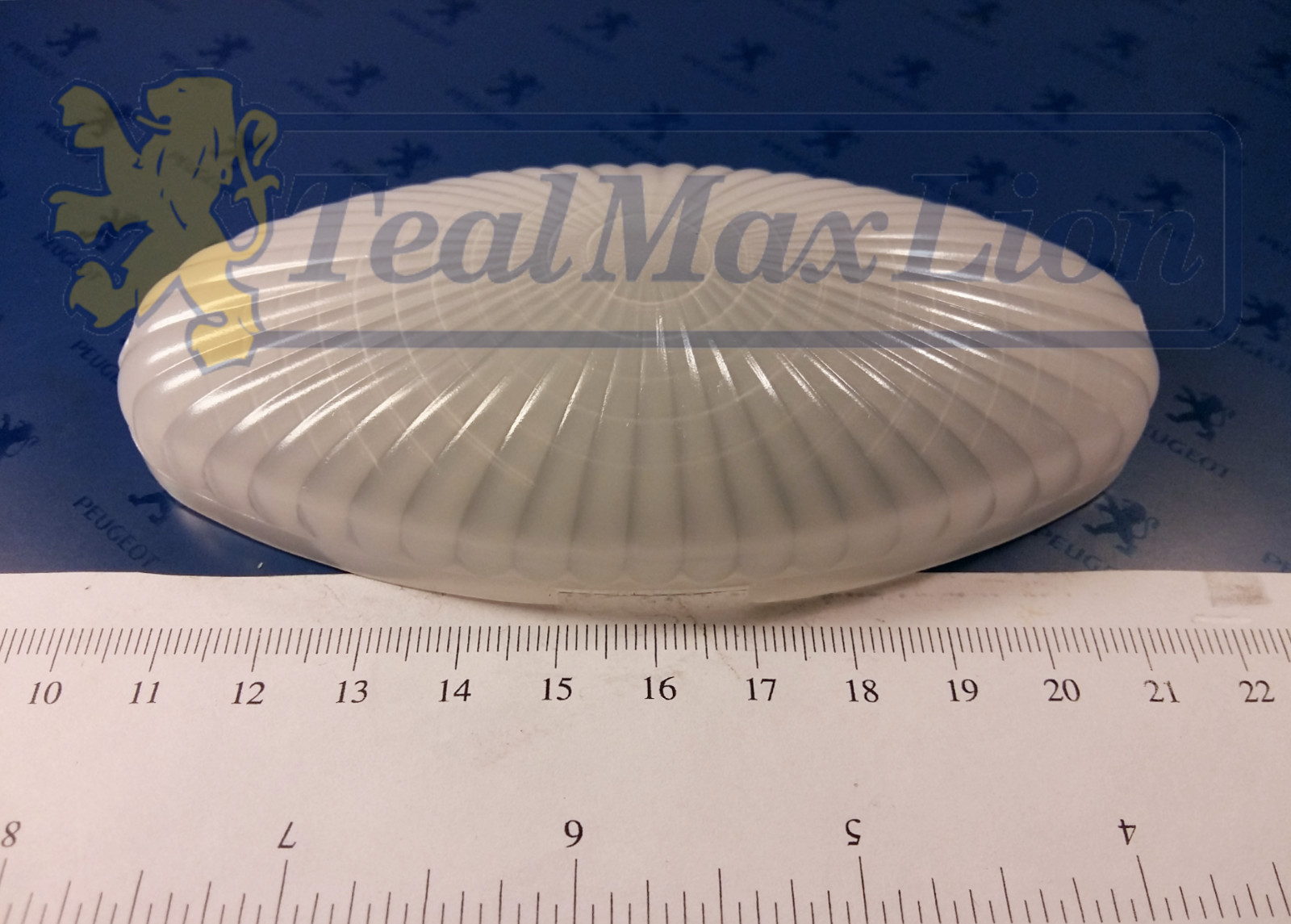 Transparent de plafonnier pour Peugeot 203 et 403 premiers montages en plastique transparent