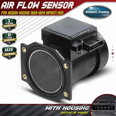 MAF Mass Air Flow Sensor for Infiniti M30 1990-1992 Maxima 1989-1994 3.0L Petrol