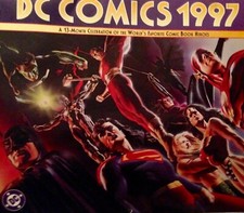 CALENDRIER DC COMICS 1997 RARE COMME SUR LA PHOTO