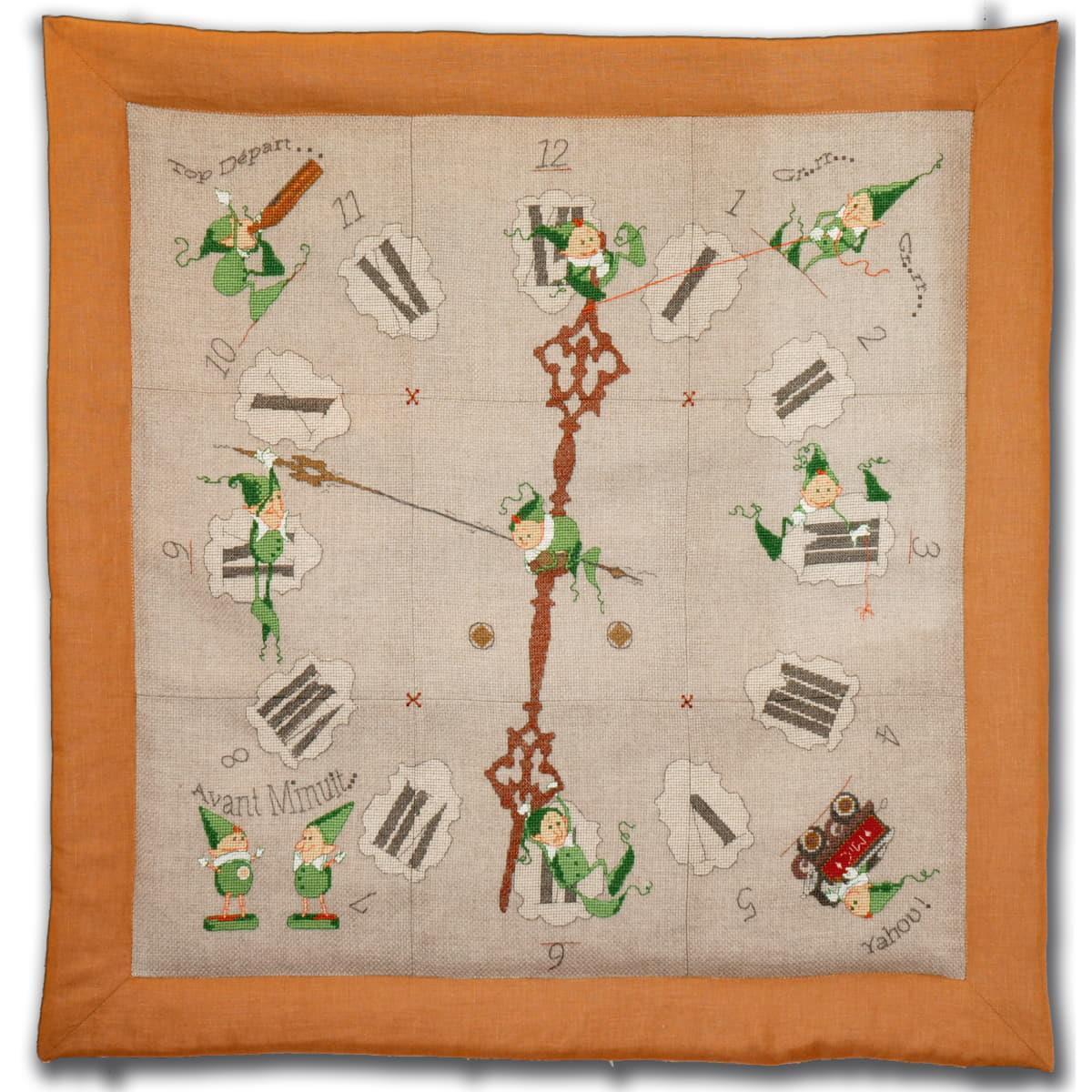 Nimue Cross Stitch counted Chart ""L'Horloge "", 101G