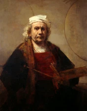 Rembrandt Self-Portait Art Print 11"x14"