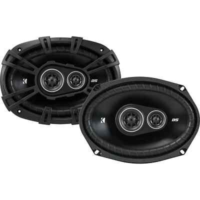 Kicker 43DSC69304 DS Series 6x9'' 3-Way Car Speakers - Pair 