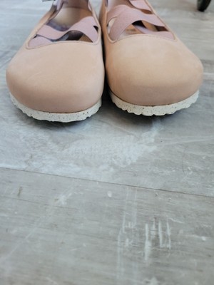 BIRKENSTOCK Santa Ana ballet flat Nubuck Leather Old Rose Size EUR