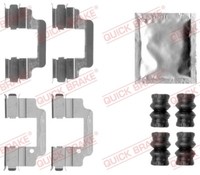 Quick Brake 109-1806 ZubehÖRsatz, Scheibenbremsbelag Hinterachse FÜR Volvo