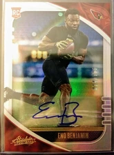 2020 Panini Absolute Eno Benjamin Autograph 14/100