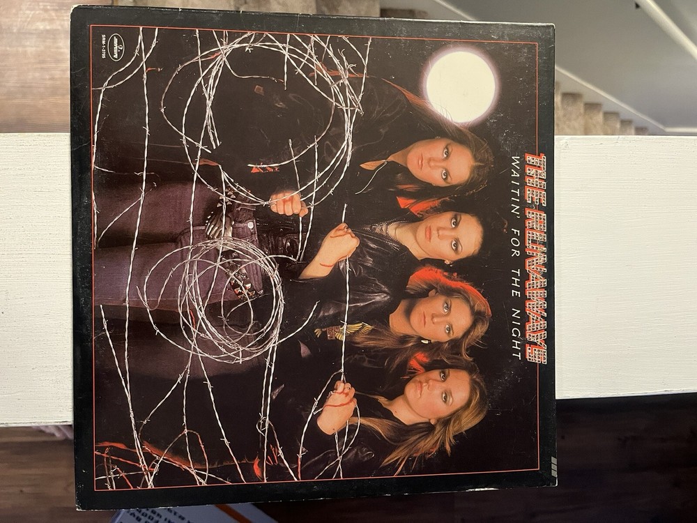 The Runaways Waitin for the Night -Vinyl + Inserts “NOT FOR SALE PROMOTION” RARE