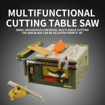 Table Saw Woodworking Sliding Table Saw Household Small Saw Multi-function 27070
