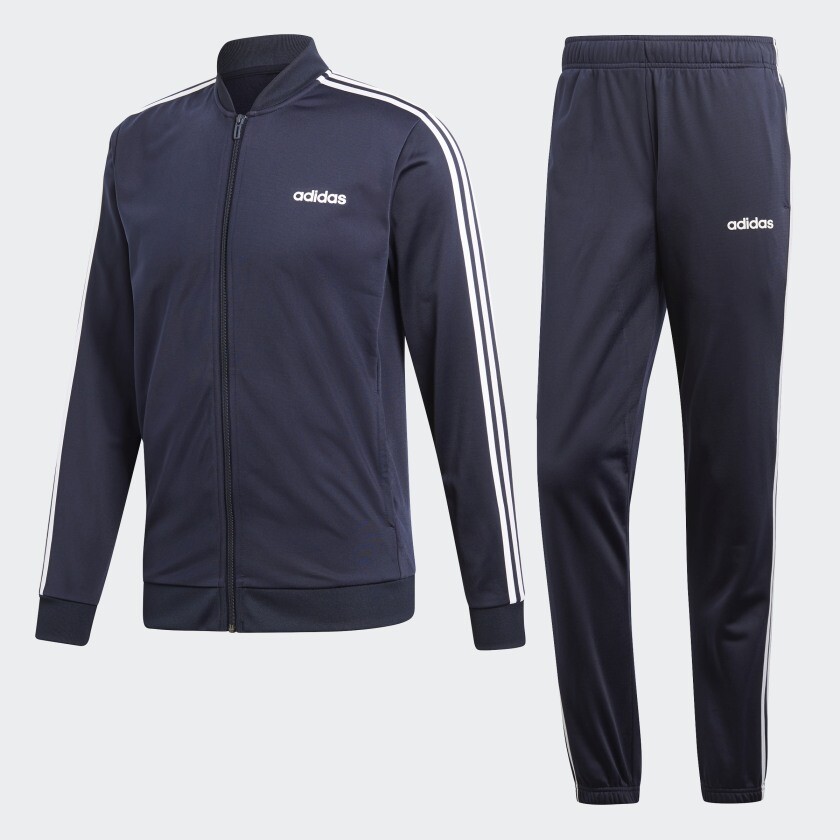 adidas Men's 3-Stripes Track Suit (Jacket & Pant) DV2468 | eBay