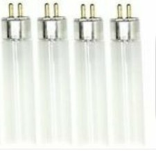 SYLVANIA 4 pack F8T5/CW 8-Watt T5 12-Inch Linear Fluorescent 41k