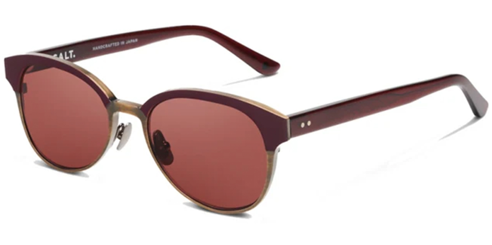 Солнцезащитные очки Salt Optics Madison Polarized Browline Titanium Oval - MADISON2 - JP