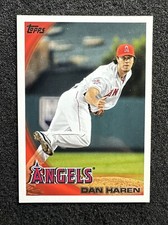 DAN HAREN #US-306 2010 Topps Update Series QTY Los Angeles Angels