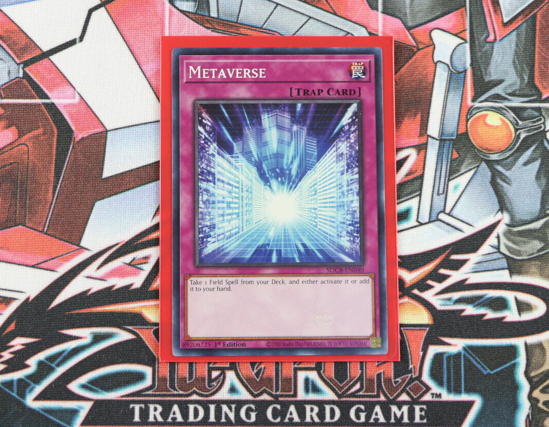 YuGiOh Trap Card Metaverse SDCB-EN040 1st Edition Common