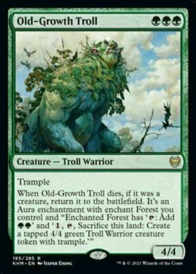 Old-Growth Troll ~ Kaldheim [Top] [Magic MTG]
