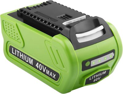 #ad 40V G MAX 6.0Ah Lithium Ion Battery Replacement For Greenworks 29462 29472 NEW $29.99