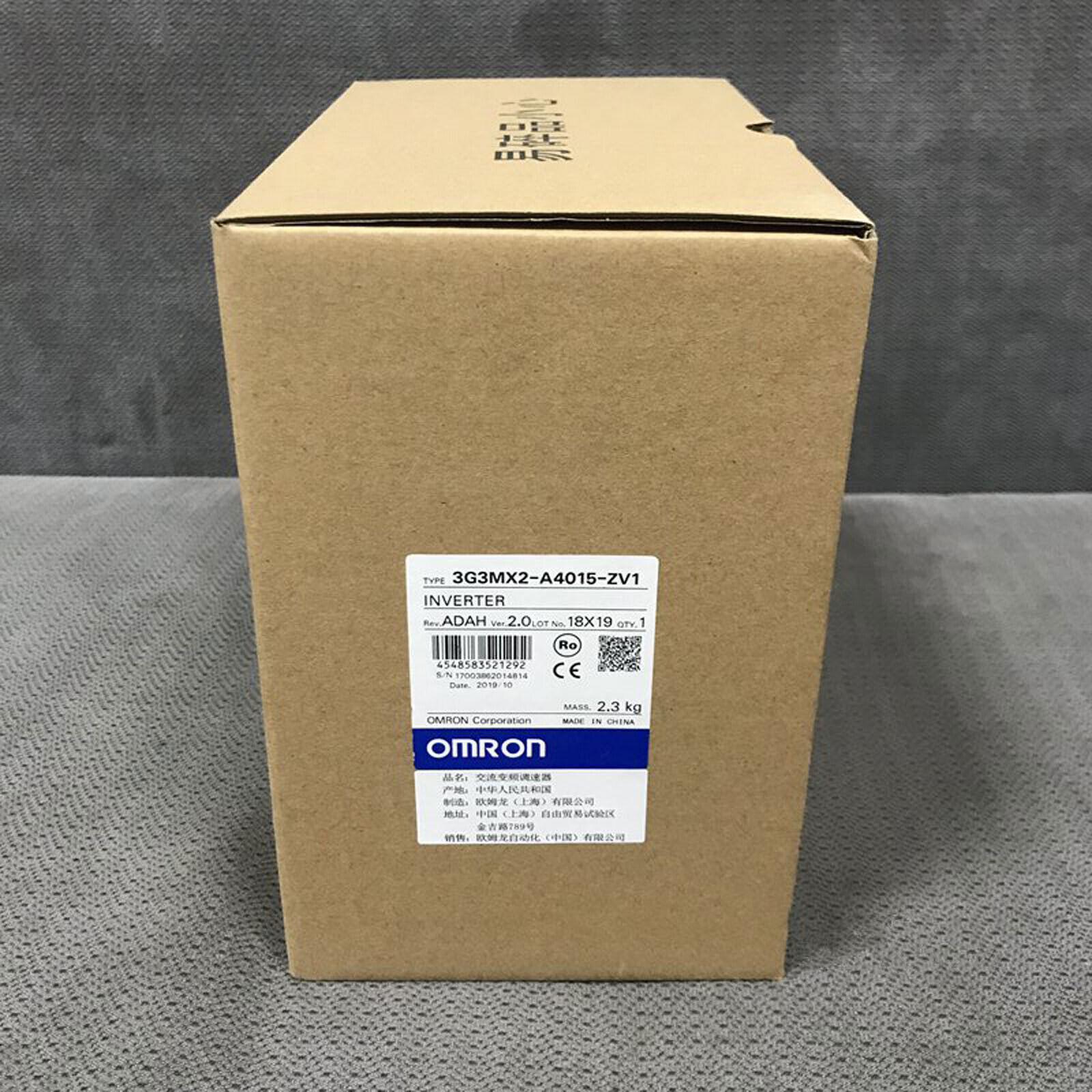 1PC Omron 3G3MX2-A4015-ZV1 3G3MX2A4015ZV1 Inverter PLC New Expedited Shipping