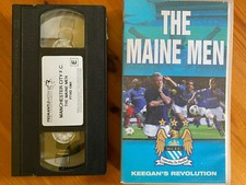 Manchester city fc main man keegans revolution RARE Football VHS Video