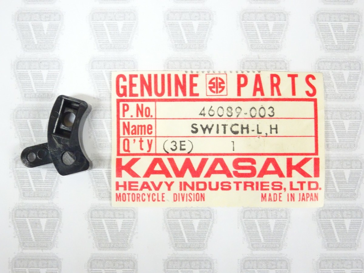 Kawasaki NOS NEW 46089-003 Left Switch F5 F6 F7 F8 F9 G4 KV MC1