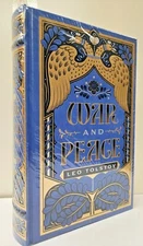 WAR AND PEACE by Leo Tolstoy ~LEATHERBOUND CLASSICS ~ BRAND NEW ~ SEALED ~
