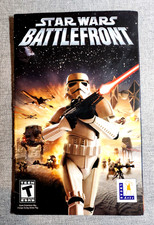 Star Wars Battlefront Instruction Manual Only - PS2 PlayStation 2