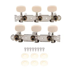 Guitar Tuning Peg, 3R 3L Guitar Tuner Pegs Dual Holes Machine Heads Tuners 