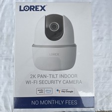 Lorex 2K Pan-Tilt Indoor Wi-Fi Security Camera 16GB