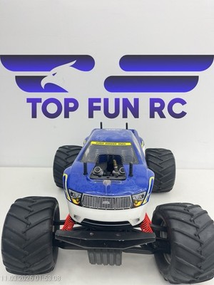 京商　ギガクラッシャーGIGA CRUSHER 1/8スケールラジコン Kyosho Giga Crusher Dual Force 1/8th scale nitro monster truck
