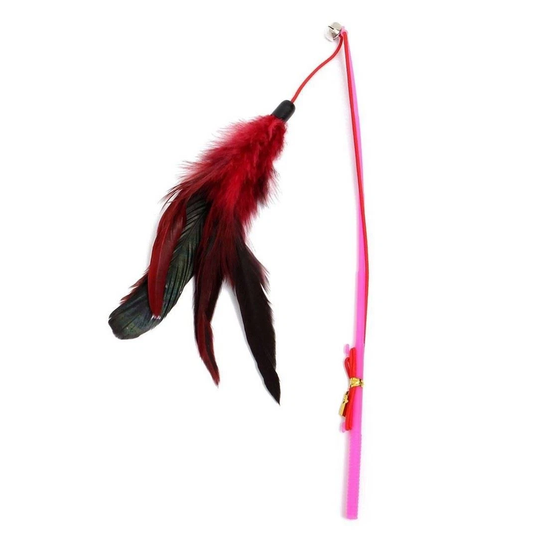 toy with feathers angel toy for cats