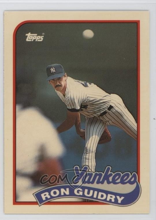 1989 Topps Collector's Edition (Tiffany) Ron Guidry #255 7iu