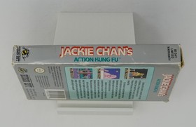 Jackie Chan's Action Kung Fu GAME & BOX (No manual) Nintendo NES