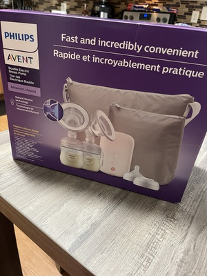 #ad Philips Avent Double Electric Breast Pump SCF393 82 NEW IN BOX SEALED $80.00