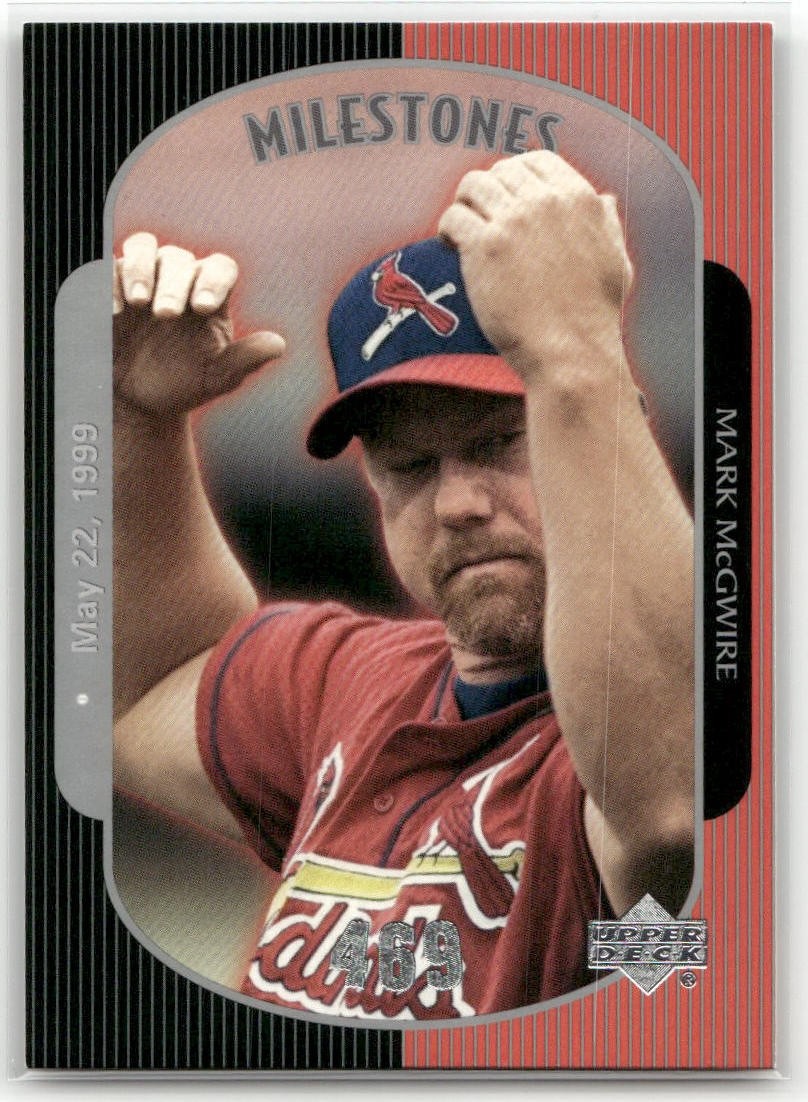 1999 Upper Deck Mark McGwire 500 Home Run #27 Mark McGwire