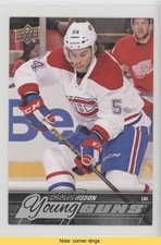 2015-16 Upper Deck Young Guns Oversized Charles Hudon #452 READ 7m3