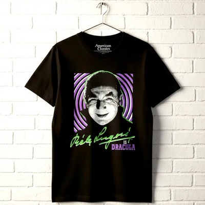 Bela Lugosi is Dracula Hypnotic Swirls Men's T Shirt
