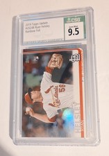 Ryan Helsley RC 2019 Topps Update #US248  Rainbow Foil CSG 9.5 Gem Mint