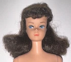 Vintage 1963 Mattel Barbie Doll #7 Ponytail Brunette
